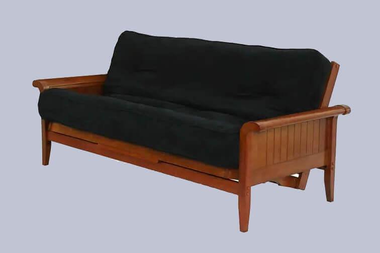 Dark Wood Futon Display